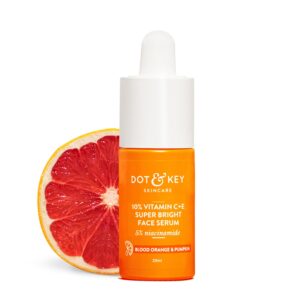 DOT & KEY 10% Vitamin C + E Serum with 5% Niacinamide | Vitamin C Serum for Glowing Skin, Fades Dark Spots & Hyperpigmentation